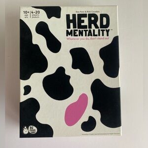 Herd‎ Mentality The Udderly Hilarious Party Game Family Game Night Gently Used